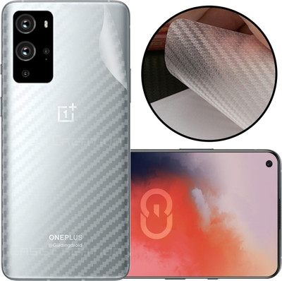 CASE CREATION OnePlus 9R Mobile Skin(3D Carbon Fibre Transparent Back Skin Matte Finish)