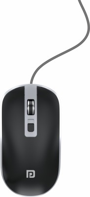 Portronics Toad 21 Wired Optical Mouse(USB 2.0, Black)