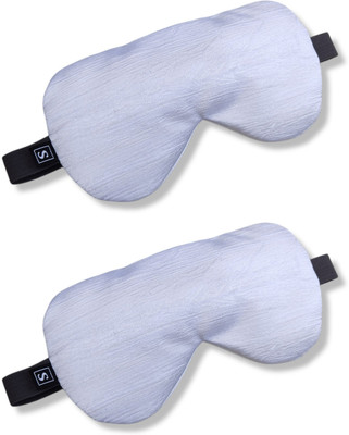 SQQT White Combo Soft Sleeping Mask Eye Shade(white)