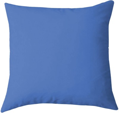 Texlux Microfibre Solid Cushion Pack of 1(Mid Blue)