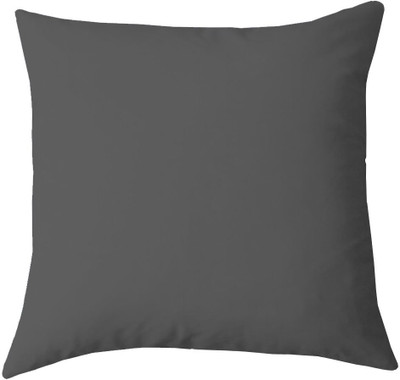 Texlux Microfibre Solid Cushion Pack of 1(Dark Grey)
