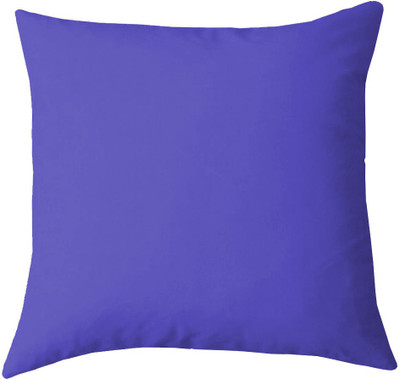 Texlux Microfibre Solid Cushion Pack of 1(Royal Blue)