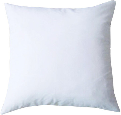 Texlux Microfibre Solid Cushion Pack of 1(White)