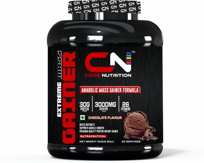 CORE NUTRITION Exterme Anabolic Mass Gainer Chocolate Flavour Powder Weight Gainers/Mass Gainers(3 kg, Chocolate)