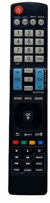 HDF Remote Control Compatible For  LCD/LED TV. URC78 LG Plasma 3D Remote Controller(Black)