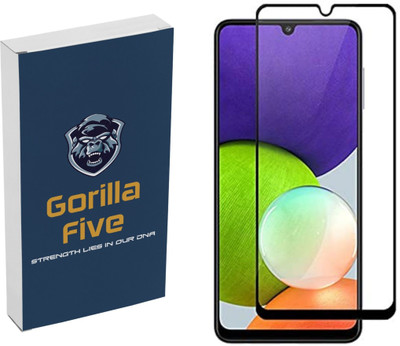 GORILLA FIVE Edge To Edge Tempered Glass for Infinix Note 11, Infinix Note 12-(Pack of 1)