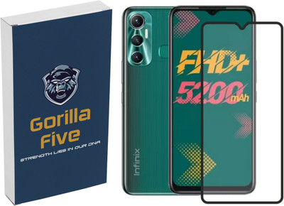 GORILLA FIVE Tempered Glass Guard for 'Infinix Hot 11(Pack of 1)