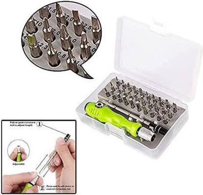 Digital Craft 32 IN 1 Precision Tool Kit Precision Screwdriver Set Precision Screwdriver Set(Pack of 32)