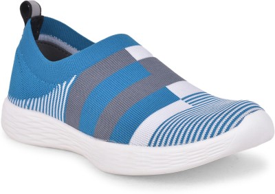 Aqualite LKL00307LSBDG Slip On Sneakers For Women(Blue, Grey)