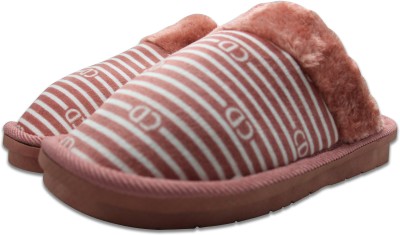 JodaGhar Men Slides(Pink , 6)