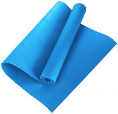 HACKERX Exercise Gym & Yoga Mats 6 mm Black For Men & Women Black 6 mm Yoga Mat