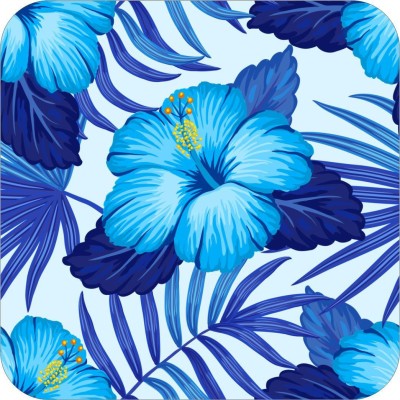 WallWear 300 cm BLUELILLY Self Adhesive Sticker(Pack of 1)