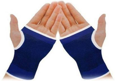 gebi Elastic Palm Wrist Support Grip For All Purpose- Set Of 1 Pair Palm Support Hand Support