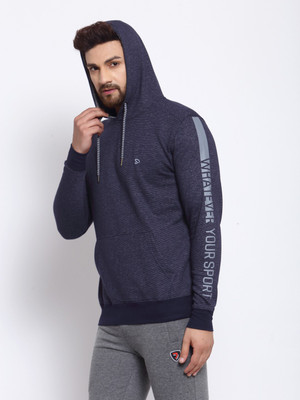 SPORTO Full Sleeve Solid Men Sweatshirt