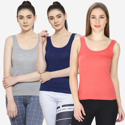 FBAR Casual Solid Women Multicolor Top
