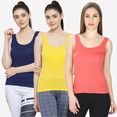 FBAR Casual Solid Women Multicolor Top