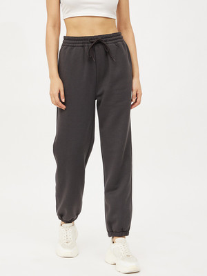 HARPA Solid Women Grey Track Pants