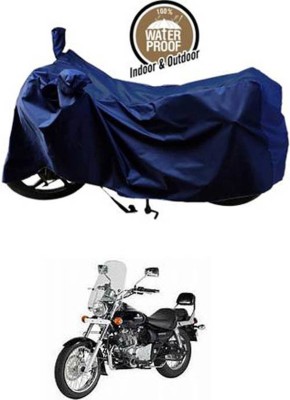 RONISH Waterproof Two Wheeler Cover for Bajaj(Avenger 220 DTS-i, Blue)