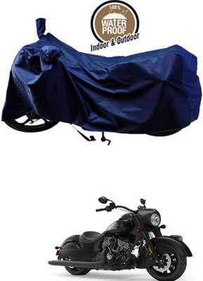 RONISH Waterproof Two Wheeler Cover for Indian(Chief Dark Horse, Blue)