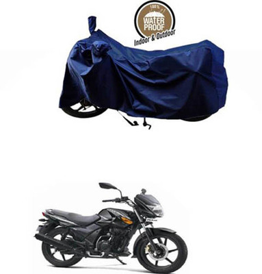 RONISH Waterproof Two Wheeler Cover for TVS(Flame SR125, Blue)