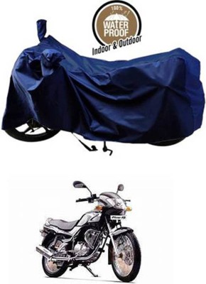 RONISH Waterproof Two Wheeler Cover for TVS(Fiero F2, Blue)