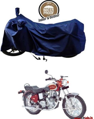 RONISH Waterproof Two Wheeler Cover for Royal Enfield(Machismo 350, Blue)