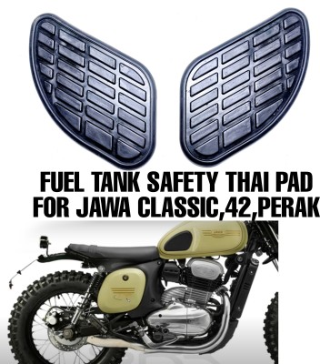 Aklin Boky RUBER FUEL TANK SAFETY THAI PAD FOR JAWA Bike Tank Pad