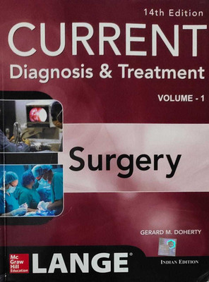 CURRENT DIAGNOSIS & TREATMENT VOL 1&2(PAPAERBACK, GERARD DOHERTY)