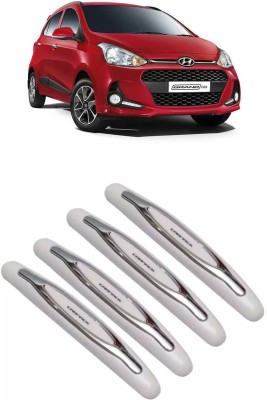 Etradezone Plastic Car Door Guard(White, Pack of Pack Of 4 For Hyundai Grand i10, Hyundai, Universal For Car)