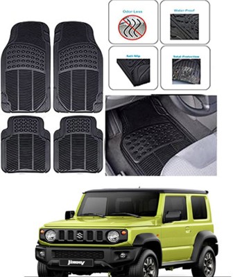 RONISH Rubber Standard Mat For  Maruti Suzuki Gypsy(Black)