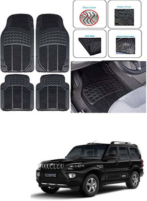 RONISH Rubber Standard Mat For  Mahindra Universal For Car(Black)