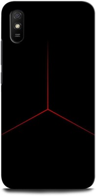 GRAFIQE Back Cover for Redmi 9A Sport A m2006C3LI BLACK, RED, LOGO, STAR(Multicolor, Shock Proof, Pack of: 1)