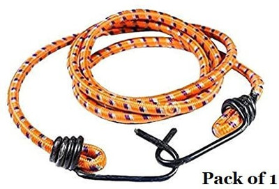 NRSON Stretchable Elastic Rope (Rassi)|Bungee Cord for Hanging Clothes for More Multiple Uses [Multicolour Expandable-2 Metar Pack of 1] Nylon Retractable Clothesline(2 m)