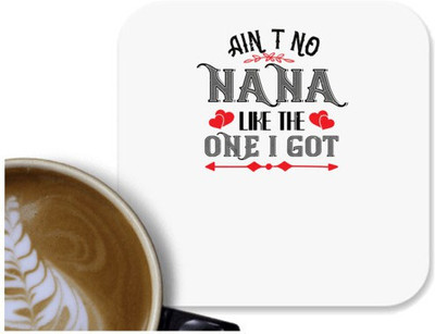 UDNAG Square Reversible Polyester Coaster(Pack of 1)