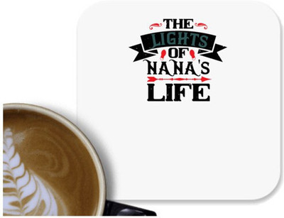 UDNAG Square Reversible Polyester Coaster(Pack of 1)