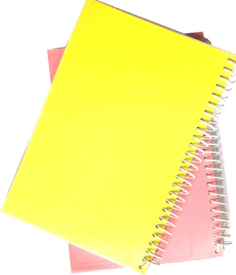 SHARMA BUSINESS exam preparation and school work A4 Notebook plain 400 Pages(White, Pack of 2)