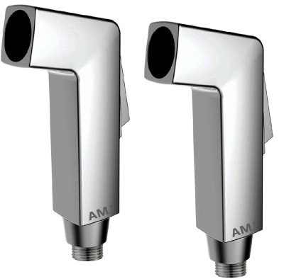 AMJ Cubix (ABS) Chrome Plated Health Faucet - Set of 2 Health  Faucet(Wall Mount Installation Type)