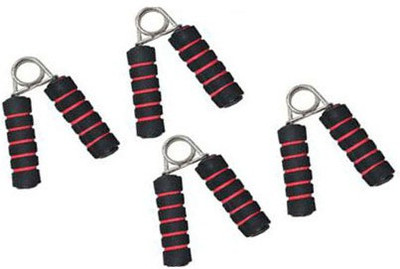 nct red hand gripper-4 piece Hand Grip/Fitness Grip(Red, Black)