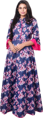 rayie collection Flared/A-line Gown(Multicolor)