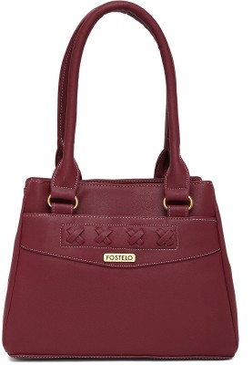 FOSTELO Women Maroon Handbag