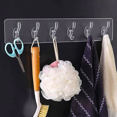 QXORE Hook Rail 6(Pack of 1)