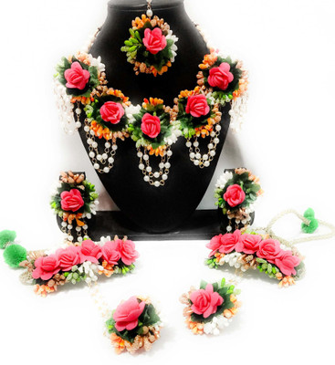 BALIKA VADHU Fabric Multicolor Jewellery Set(Pack of 1)