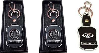 Daiyamondo MG,Mahindra logo Leather hook Keychain best quality keychain Key Chain