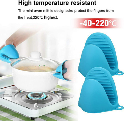 Khargadham Multicolor Silicon Kitchen Linen Set(Pack of 1)