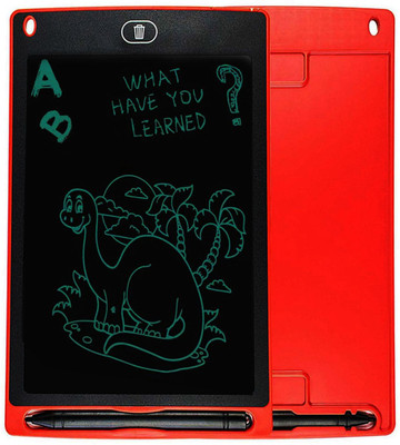 Wrapadore 8.5 inch LCD Writing Pad For Kids Re-Writing Paperless Electronic Digital Slate E Writer Pads(Red)