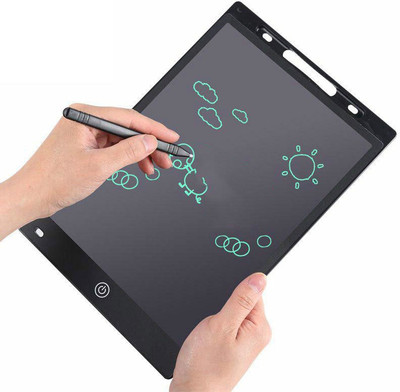 BVM GROUP Best Buy Baby Gift Learning ,Educational Toy 8.5Inch Electronic Drawing Board LCD colorful Screen Writing Handwriting Pad Digital Graphic Tablets with Pen(Black)