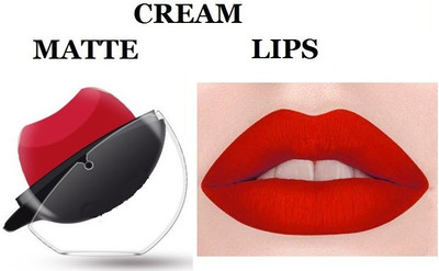 Latixmat Long Lasting Waterproof Non-Stick Cup Matte Lipstick(RED, 5 g)