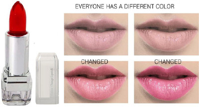 GFSU COLOR CHANGING GLOSSY AND SHINNY LONG LASTING LIPSTICK(PINK, 3.6 g)