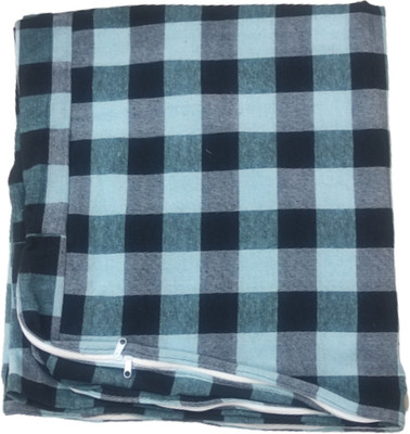 shividecor Zippered Single Size Breathable Mattress Cover(Multicolor)
