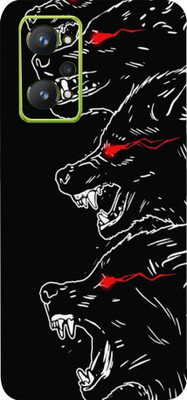 LAMHA Realme GT Neo 2 5G Mobile Skin(Ultra Super Angry Wolf With High Matte Finish.)